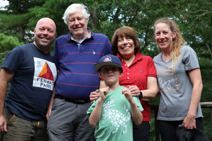 Photo of Bonnie Van Slyke's family