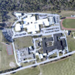 Aerial photo of the Chariho Campus