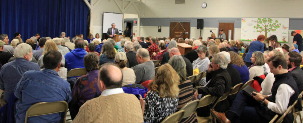 Photo of a Charlestown Public Hearing
