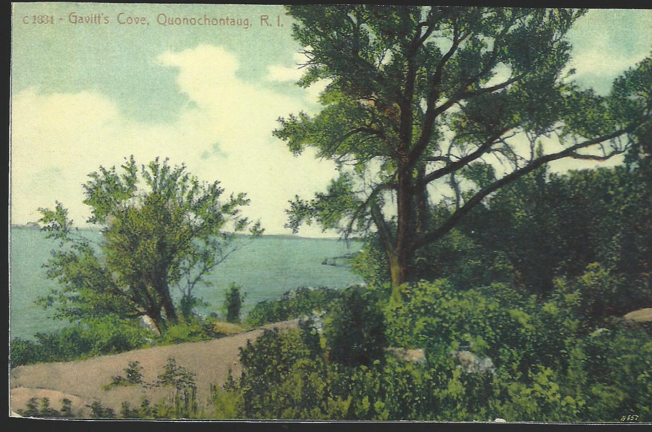 Gavitt's Cove on a 1913 postcard