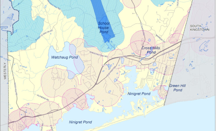 Partial map of Charlestown Groundwater