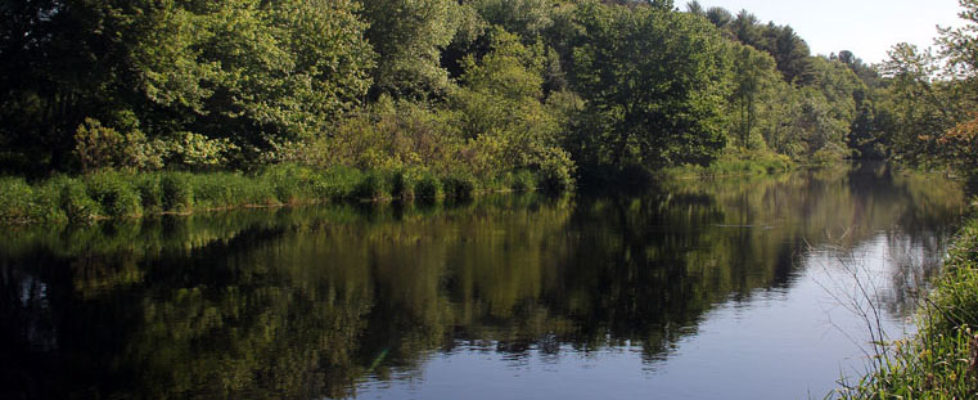 Photo of the Pawcatuck River in Carolina