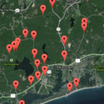 Map of Charlestown ri open space access points