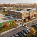 Perspective Drawing of Proposed Unified Elementary School