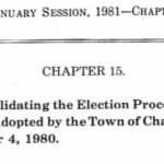 Part of the Charlestown Charter Ratification Act