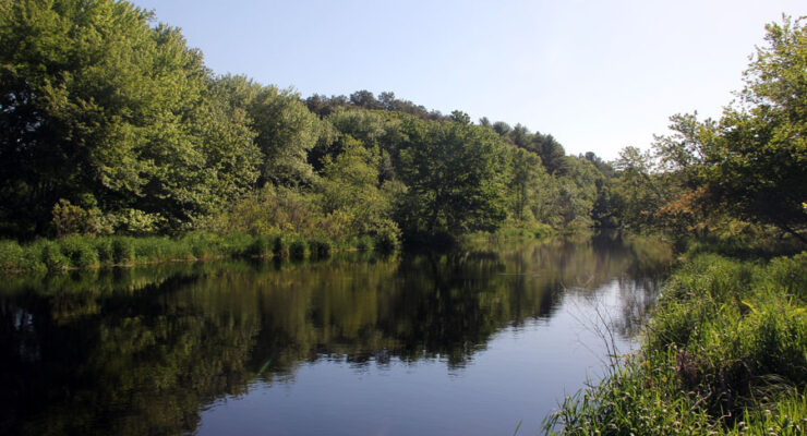 Photo of the Pawcatuck River