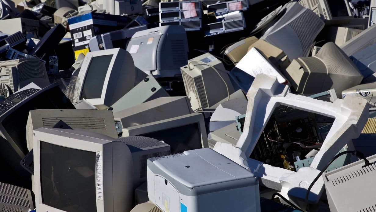 Photograph of Electronic Waste